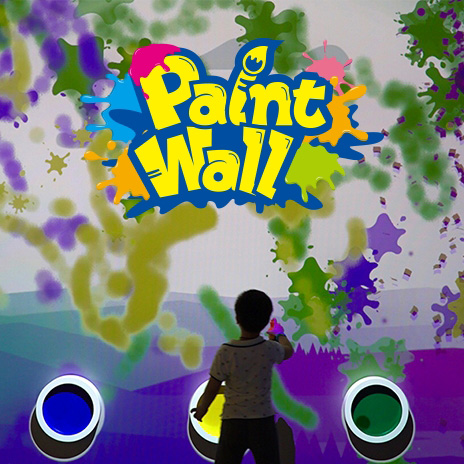 体験型インタラクティブ　PaintWall